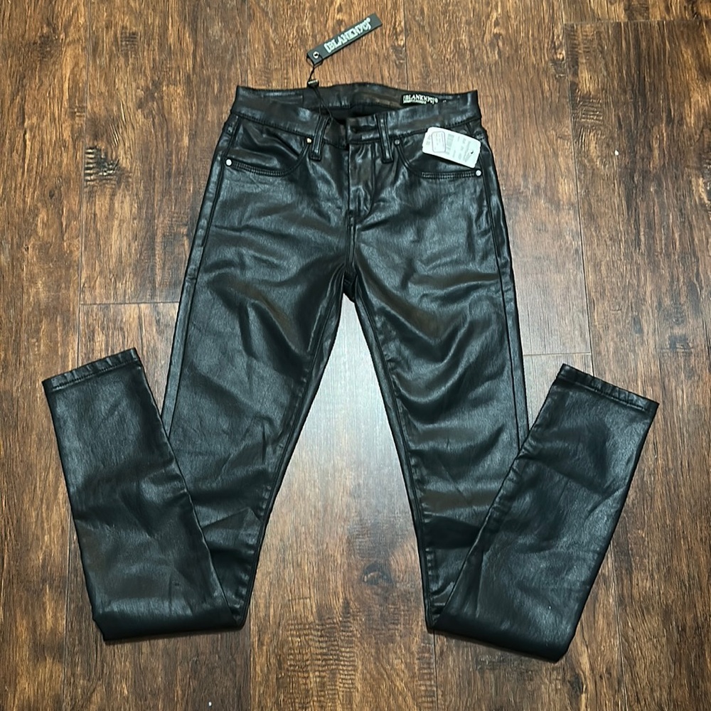 [BLANKNYC] skinny classique leather pants size 24